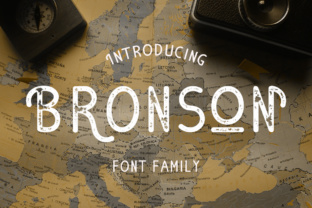 Bronson: The Rough Display Font for Bold Campaigns