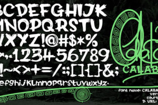 Calabar Firewood: A Bold Display Typeface for Web
