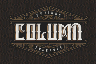 Column: A Vintage Display Font for Modern Web Design