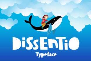 Dissentio: A Bold Display Font for Editorial Design