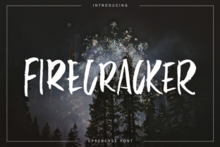 Firecreacker: The Edgy Display Font for Bold Brands