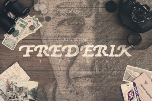 Frederik: The Vintage Display Font for Campaigns