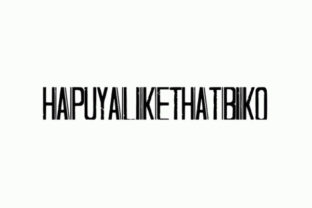 Hapuyalikethatbiko: A Premium Display Font for Business