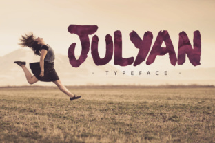Julyan: A Handcrafted Display Font for Editorial Design