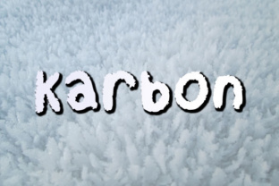 Karbon: A Bold Display Font for Modern Branding