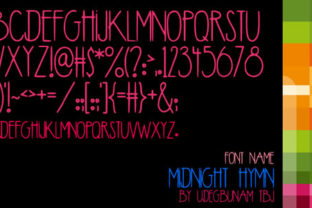Midnight Hymn: A Display Font for Modern Web Design
