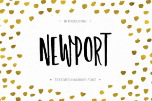 Newport: A Sweet Display Font for Small Business Branding