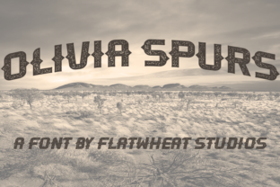 Olivia Spurs: A Bold Display Font for Campaigns
