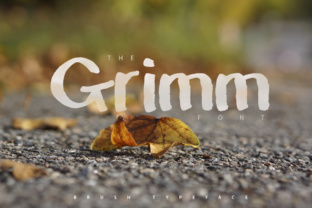 The Grimm: A Bold Display Font for Strong Branding