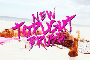 Top Light Brush: A Bold Display Font for Branding