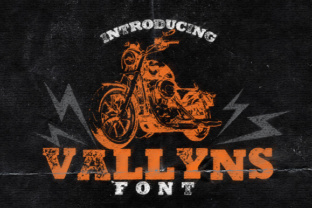 Vallyns: A Rough Display Font for Editorial Impact